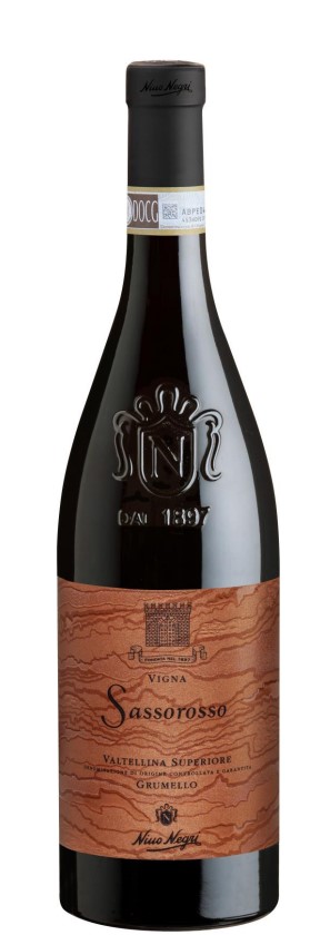Valtellina Superiore DOCG EW
Grumello Vigna Sassorosso Negri
CASSETTA DI LEGNO