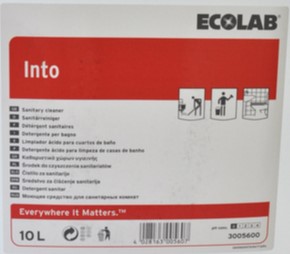 Into Sanitärreiniger
Into detergente per sanitari
Ecolab

AUF VORBESTELLUNG