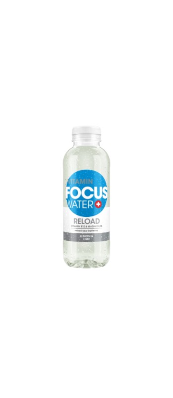 Focus Water Reload
Lemon & Lime 
4 x 6 x 50 cl