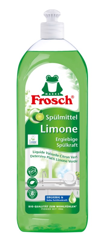 Frosch Spühlmittel
Frosch detergente per piatti
>>>  finire prima 100 cl 