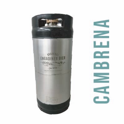 Engadiner CAMBRENA Bier Tank
Pilsner, 3.8 %