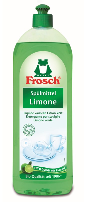 Frosch Spühlmittel
Frosch detergente per piatti
>> DOPO 750 ML