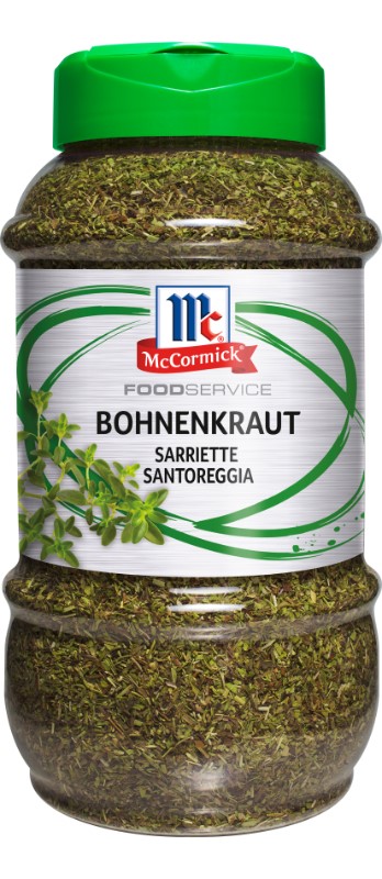 Bohnenkrautblätter Mc Cormick
Santoreggia Mc Cornick