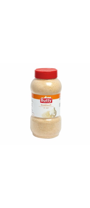 Knoblauch Granulat Butty
Aglio, granulato Butty