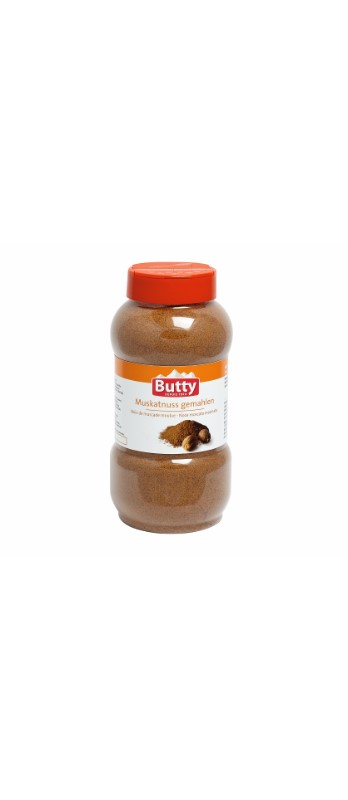 Muskat gemahlen Butty
Noce moscata macinata Butty