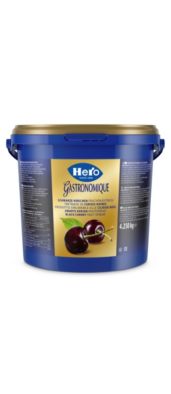 Kirschen Schwarz Konfitüre Hero
Confettura di ciliegie nere Hero