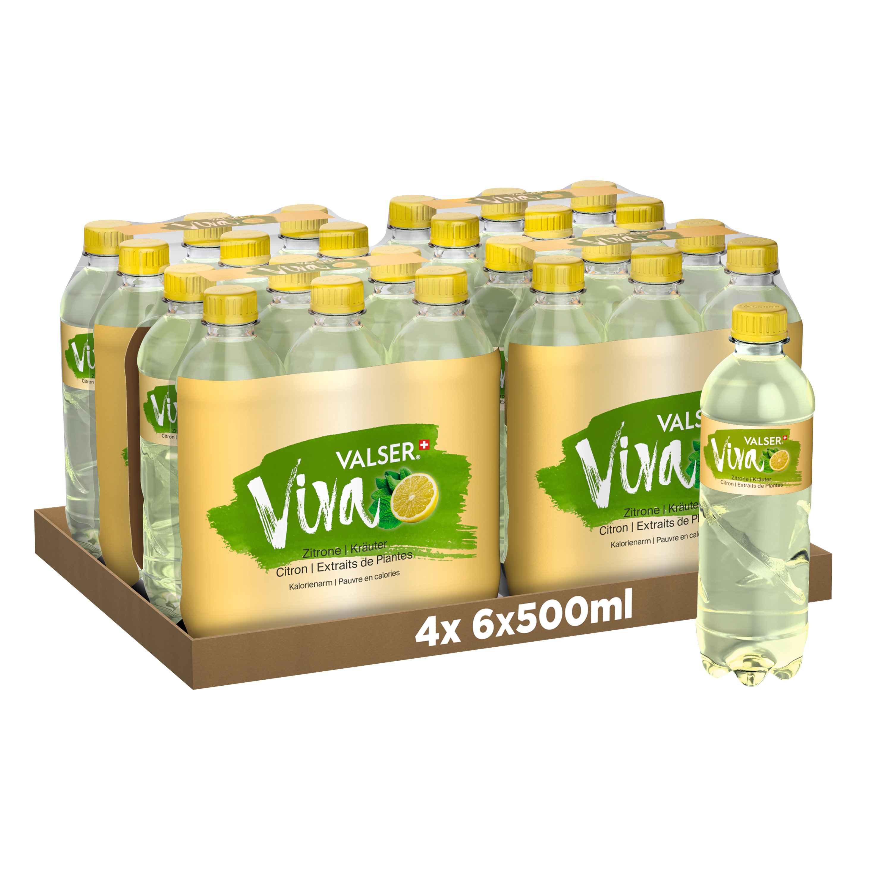 Valser Viva Zitrone & Kräuter PET
Valser Viva limone & erbe PET