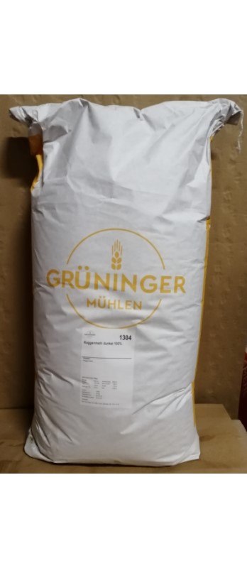Roggenmehl dunkel          (25 Kg)
Farina di segale scura 
