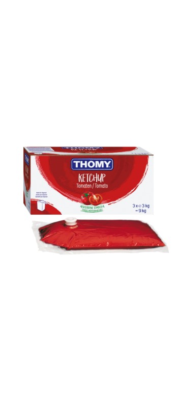 Ketchup für Dispenser Thomy
Ketchup per dosatore Thomy