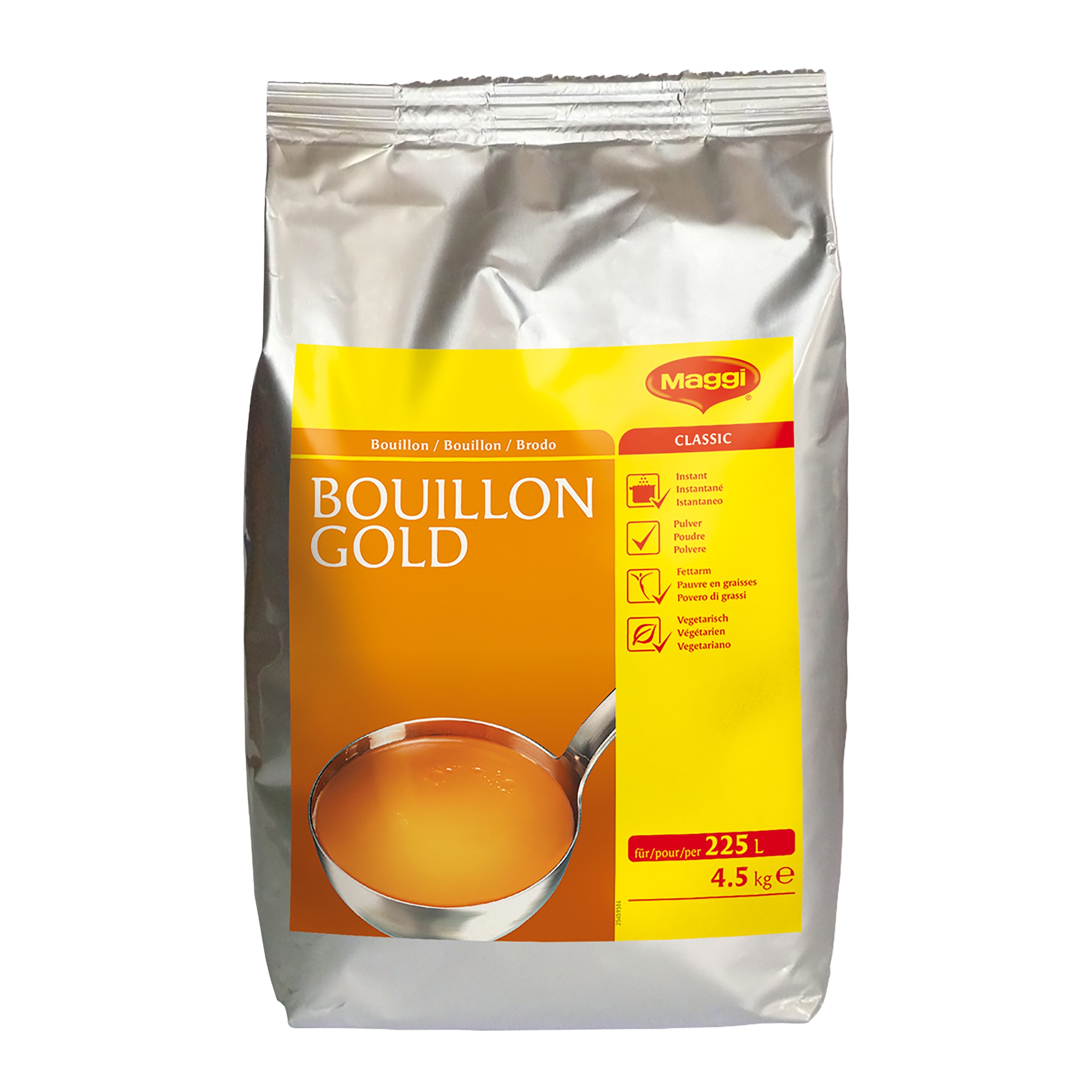 Goldbouillon vegetabil Maggi, Pulver
Brodo vegetale Maggi in polvere