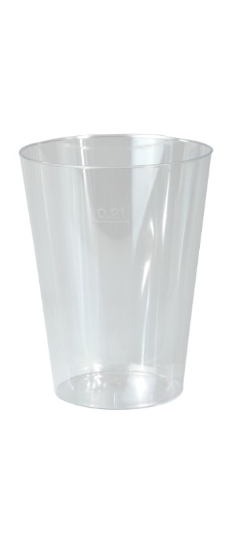 Plastikbecher glasklar 20 cl
Bicchieri trasparenti plastica dura
PAP 1520.12273