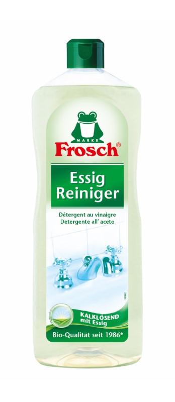 Frosch Essigreiniger
Frosch detergente all'aceto
VOC 0.19