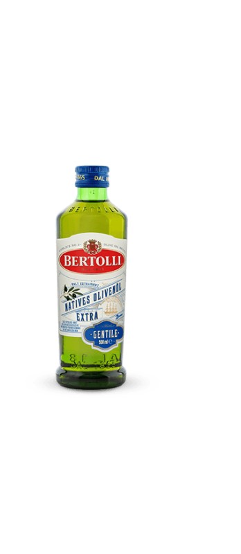 Olivenöl Extravergine 
Olio di oliva extravergine 
Bertolli Gentile