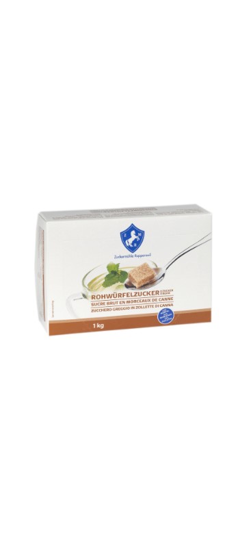 Rohwürfelzucker
Zucchero grezzo in zollette