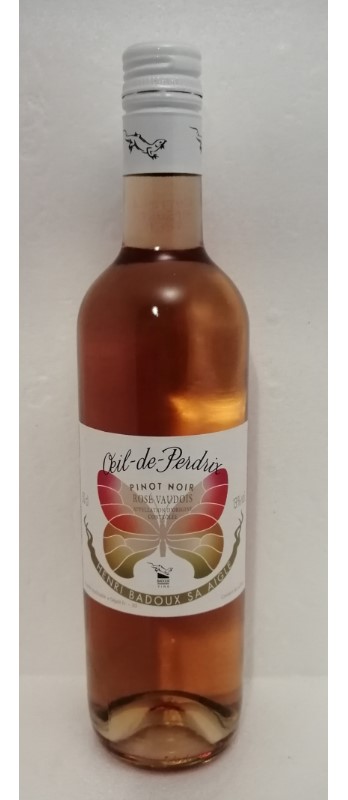 Oeil de Perdrix Henri Badoux
Pinot Noir Romand