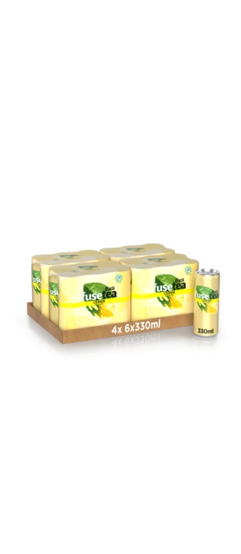 Fuse Tea Lemon Dosen / lattina
Aktiv, auf Vorbestellung