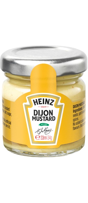 Dijon Mustard Heinz
Gläser Portionen / vasetti porzioni