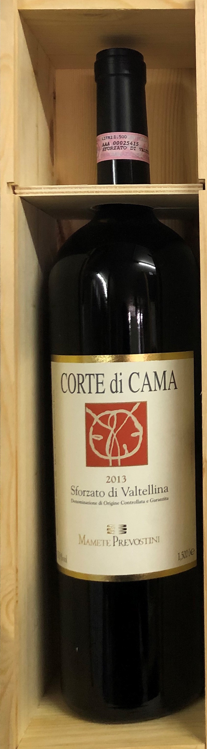 Sforzato di Valtellina DOCG EW
Corte di Cama Prevostini ***Magnum***