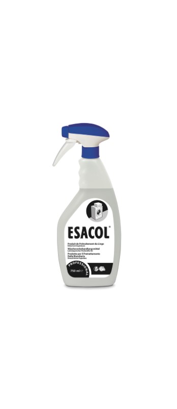Esa Col flüssig, Fleckenentferner
Esa Col smacchiatore liquido
VOC TAXE FR. 1.30
*** Sicherheitshinweise sds.diversey.com ***