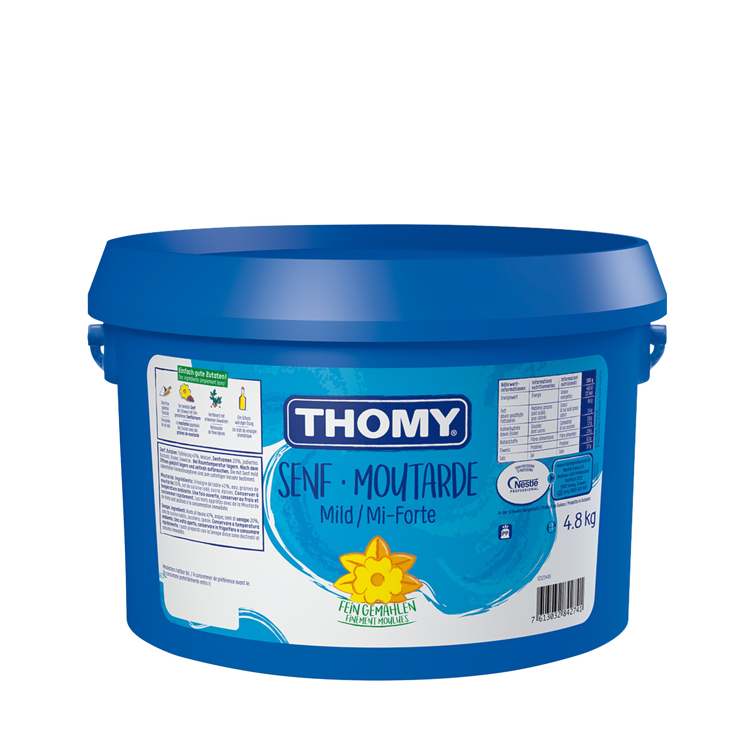 Senf Thomy mild
Senape dolce Thomy