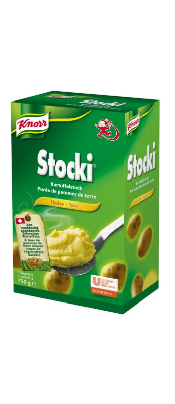 Stocki Kartoffelstock Knorr, Flocken
Purè di patate a fiocchi Stocki Knorr, 200 Port.