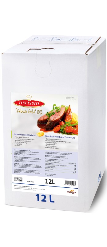 Delissio Gold mit 10 Prozent Butter / burro, Bibox