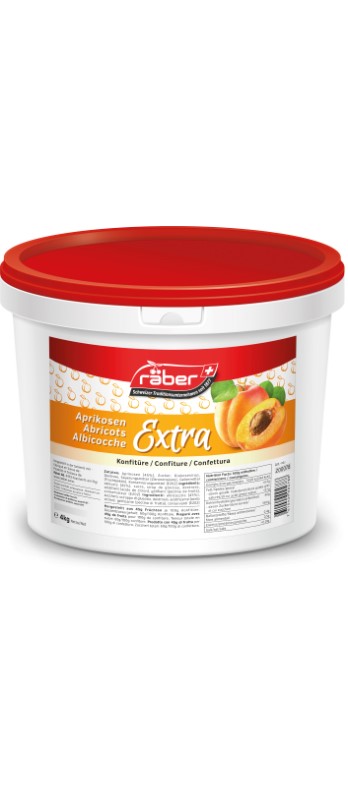 Aprikosen konfi Räber
Albicocca confettura