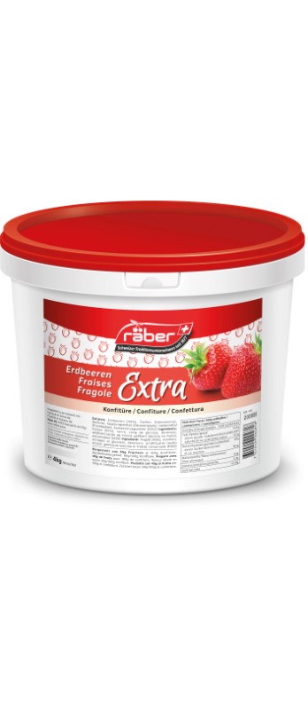 Erdbeeren Konfi Räber
Fragola confettura