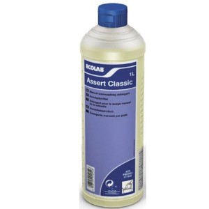 Assert Classic Abwasch/Reinigungsmit. unparf.
Assert Classic per lavaggio stoviglie mano inod.
 
Sicherheitshinweise
www.ch.ecolab.eu/sdb-suche
.