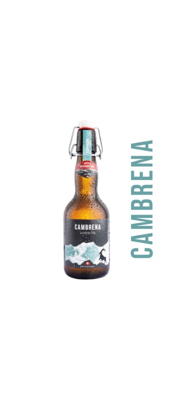 Engadiner CAMBRENA Bier MW / VAR
Pilsner, 4.6 %