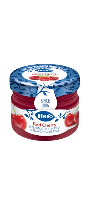 Konfitüre rote Kirschen, 72 x 28.3 g
Confettura ciliegia rossa - vetro