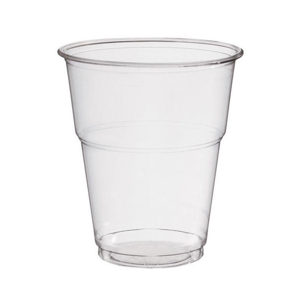 Plastikbecher glasklar 30 cl PLA Umweltfreundlich Bicchieri