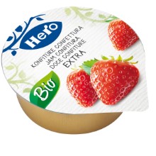 BIO Erdbeer Konfitüre Extra Hero
Confettura di fragola  BIO Hero
25 G PORT.