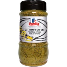 Zitronenpfeffer Mc Cormick
Pepe al limone Mc Cormick