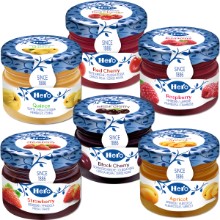 Konfitüre Sortiment Hero, Sortiment L, 72 x 28.3 g
Confetture assortite Hero,  sortimento.L - vetro