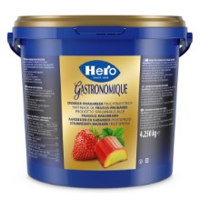 Erdbeer / Rhabarber Konfitüre Hero
Confettura di fragola e rabarbaro Hero