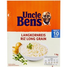 Uncle Ben´s Langkornreis,*10 MIN*
Riso chicco lungo Uncle Ben's,*10 MIN*