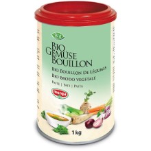 Gemüsebouillon (Paste) Bio Morga, Dose
Brodo di verdura (pasta) bio Morga, barattolo
OHNE PALMÖL